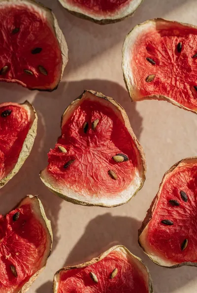 Suszone chipsy z arbuza: jak suszyć w piekarniku i suszarce [Przepis]