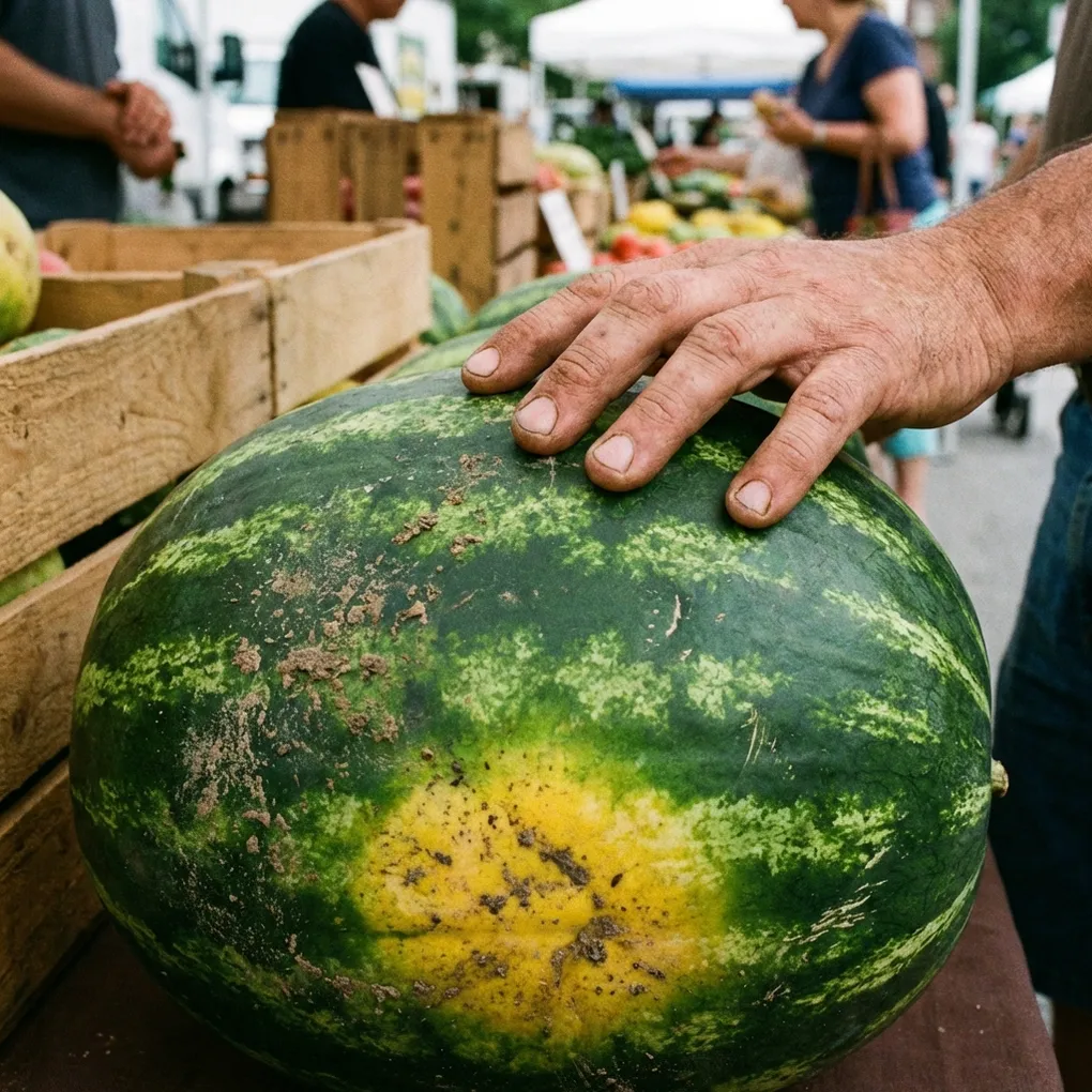 Jak kupić słodkiego arbuza? Sekretna wiedza "pukania" i "plamy"